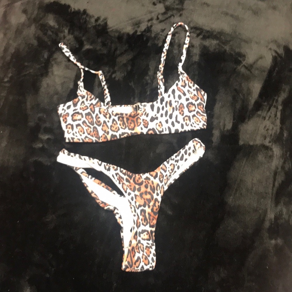 Vintage Leopard Bikini